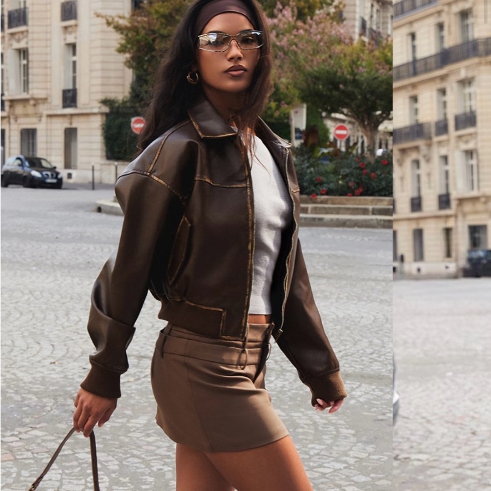Brown Leather Jacket